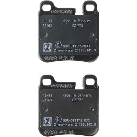 Zimmermann Brake Pad Set, 211631459 211631459